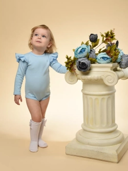 Боди с кружевной спинкой