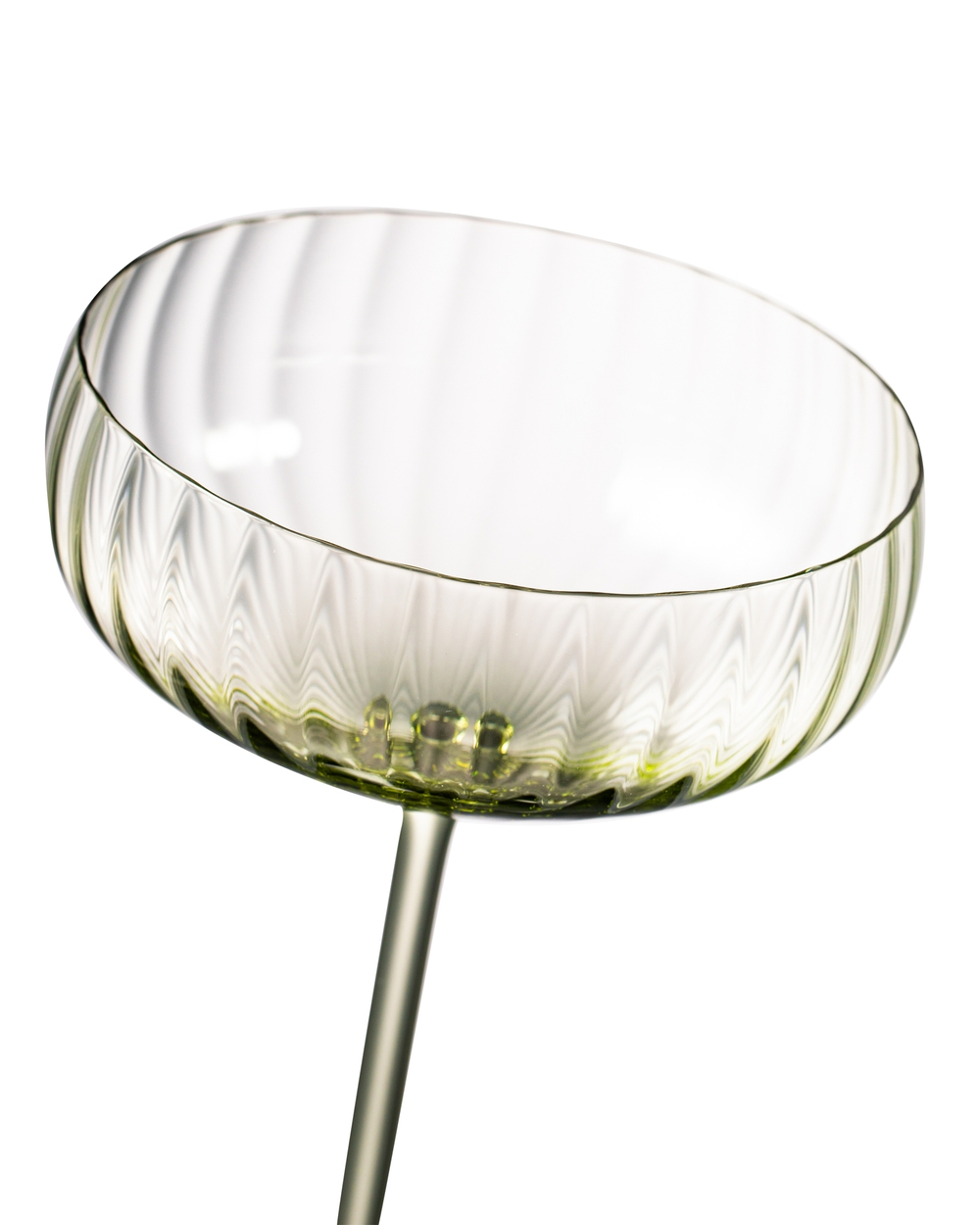 Набор креманок для шампанского 2шт 280мл Anna Von Lipa Лион зеленый