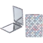 Зеркало косметическое двойное «ФРАТЕЛЛИ», русалочка, 6*8,5см (пакет с подвесом)