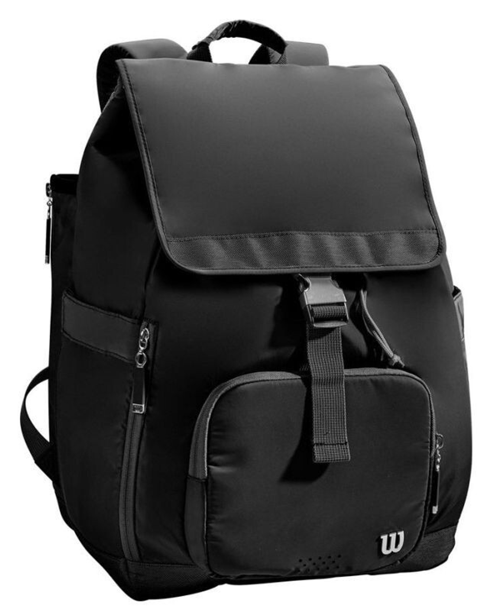 Black fold over backpack clearance