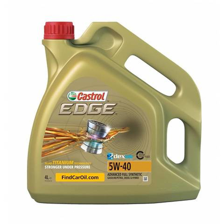 Моторное масло Castrol EDGE 5w40 4л