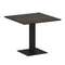 Onix Direct Стол квадратный O.SPRG-2 Дуб Мали/Металл Черный 900*900*750