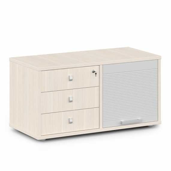 Тумба приставная греденция с жалюзи 1080х506х560 V-212