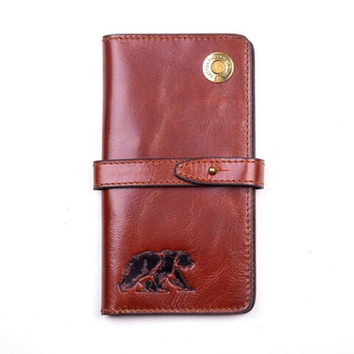 Портмоне (Коричневый, Медведь)