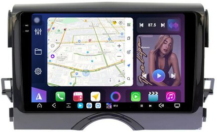 Магнитола для Toyota Mark X 130 2009-2019 - FarCar GX9-9537 монитор 9.5" 2K QLED на Android 14, TS20, 6+128Гб, CarPlay, 4G SIM-слот