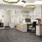 Кварцвиниловая плитка CronaFloor Stone BD-918-X Торнадо Серый