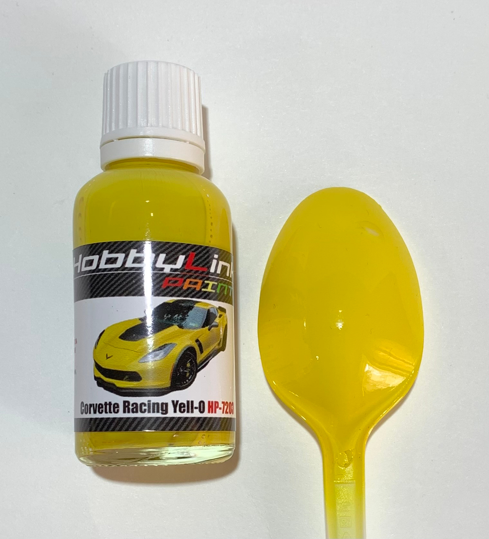 Краска лаковая HobbyLink Chevrolet Corvette Racing Yell-O HP-7203