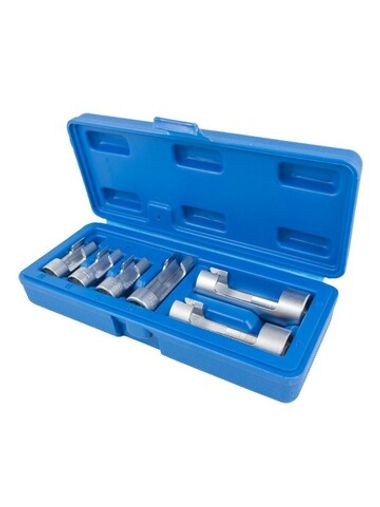 Набор головок разрезных 3/8''1/2'', 6пр. (10, 11, 12, 14, 17, 19мм), в кейсе RockForce##Rock FORCE RF-4011056