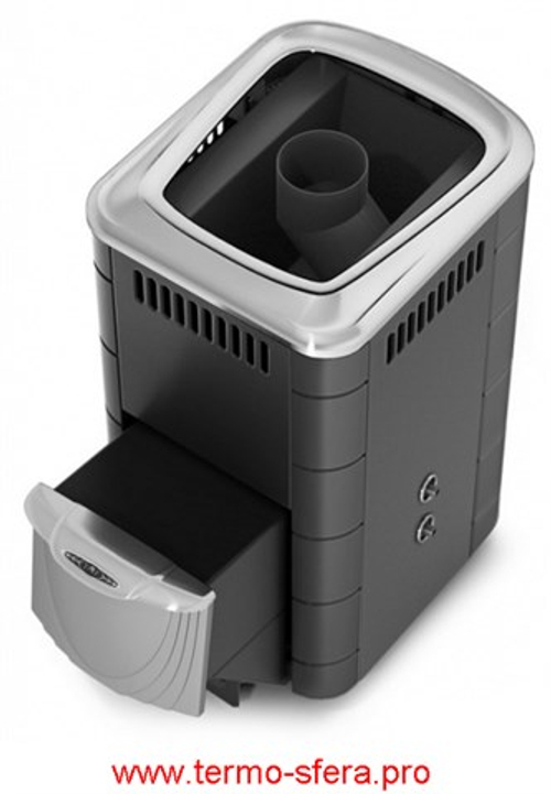 Печь для бани Тунгуска 2017 Inox ДН ТО антрацит