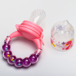 5365503 Ниблер для прикорма «Фламинго», с силиконовой сеточкой, розовый, р-р сеточки М