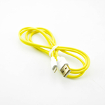 USB cable Lightning iOS 8 (usams) yellow
