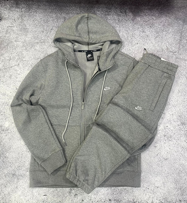 Костюм зип-худи/брюки Nike Dri-Fit Fleece grey