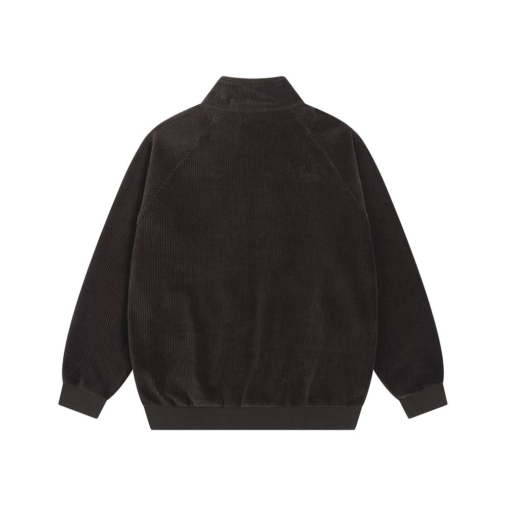 Толстовка Ymkashix Puff Zip велюровая коричневый