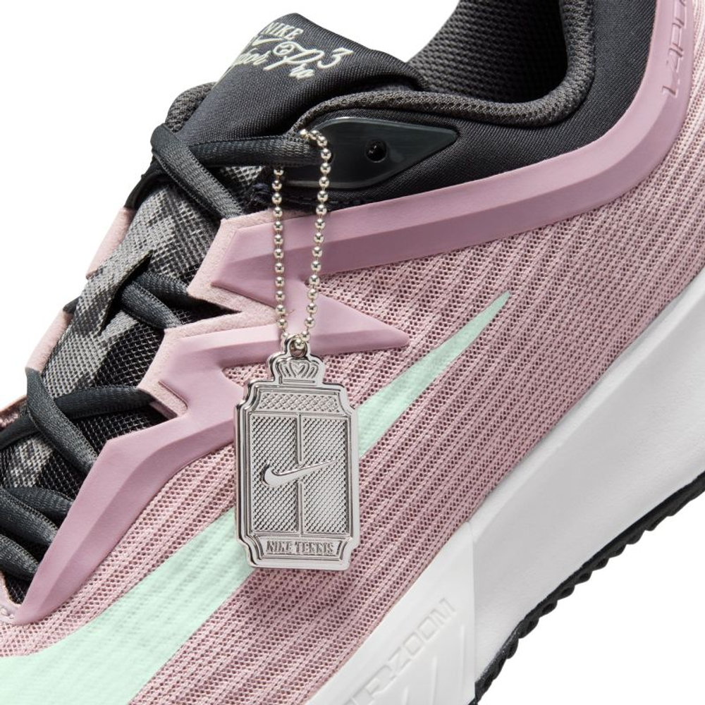 Женские Кроссовки теннисные Nike Zoom Vapor Pro 3 Clay Premium - light violet ore/barely green/anthracite