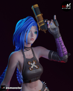Фигуркаел Джинкс Лига легенд Jinx League of Legends