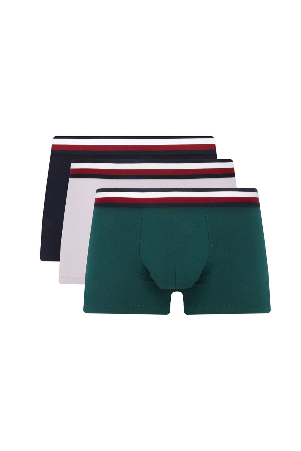 Трусики-боксеры 3шт. Tommy Hilfiger - темно-синий(UM0UM03035)