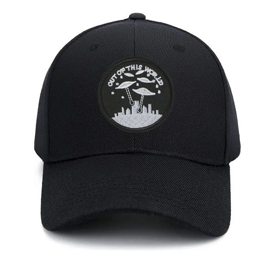 Нашивка термоаппликация на одежду и на рюкзак. Out Of This World, НЛО, Космос