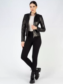 Кожаная куртка демисезонная