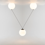 Подвесной светодиодный светильник Maytoni Twins MOD427PL-L30B3K