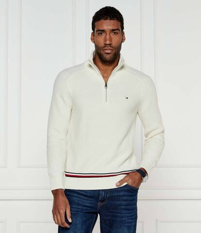 Свитер Tommy Hilfiger - экрю(MW0MW38086)
