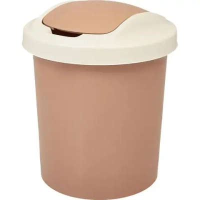 Контейнер для мусора Ориджинал 12 л кофейный (комплект 8 шт)