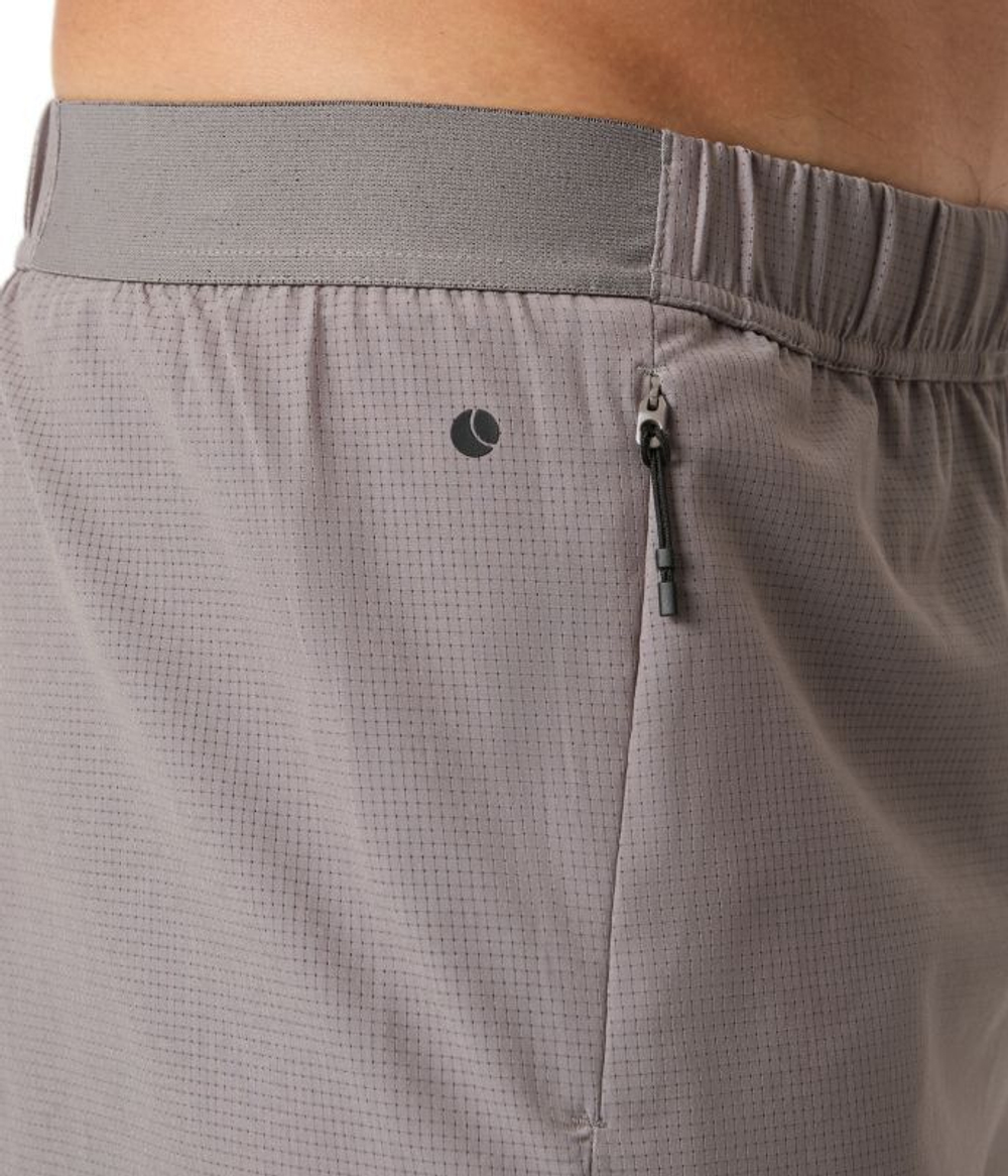 Мужские теннисные шорты Bjorn Borg Zip - матовый никель