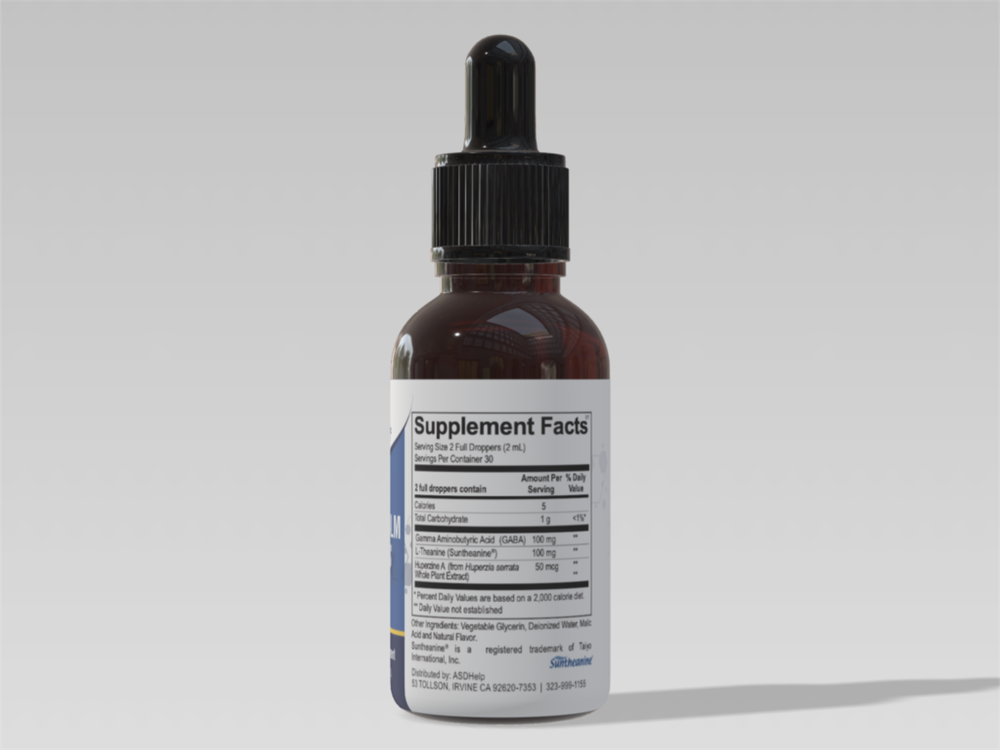 ASDHelp - CogniCalm drops Gaba L-theanine
