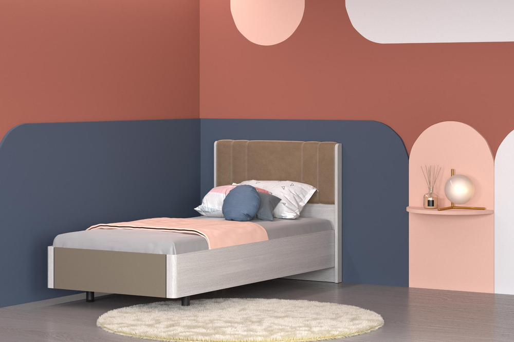 Кровать Грейс (0,9х1,9) КР-5015-В