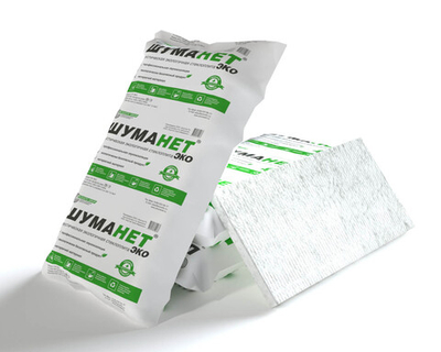 Шуманет-ЭКО, стеклоплита НГ 1200 х 600 х 50 мм, в упаковке 4шт./2,88 м2