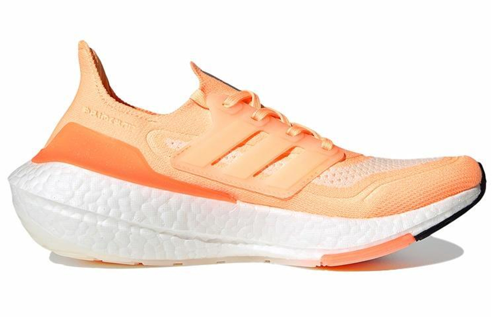 Кроссовки Adidas Ultraboost 21 "Acid Orange" (Женская размерная сетка)