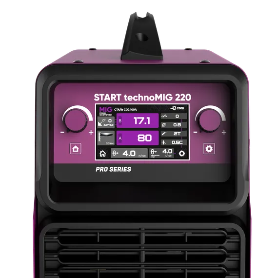 OSA START technoMIG 220 Сварочный полуавтомат 2W220T — полупрофессиональный сварочный полуавтомат для монтажников, 220 А, 220 В