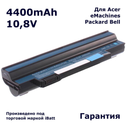 Аккумулятор iBatt 4400mAh, для UM09H41 UM09G31 UM09H31 UM09H70 UM09H36 UM09H56 UM09C31 UM09H73