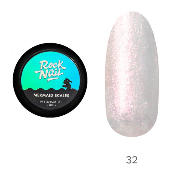 Гель-краска RockNail Mermaid Scales 32 Pearl Inspiration