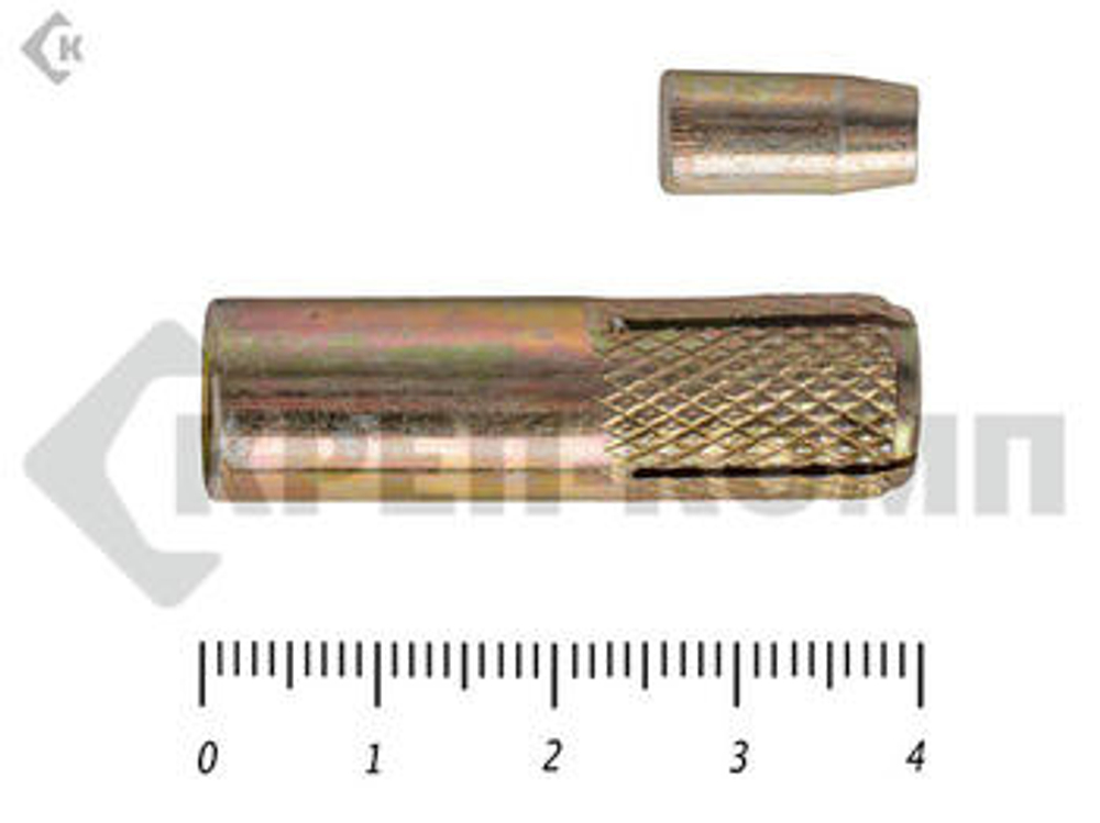 Анкер забивной м10х40 мм ( 5 шт)