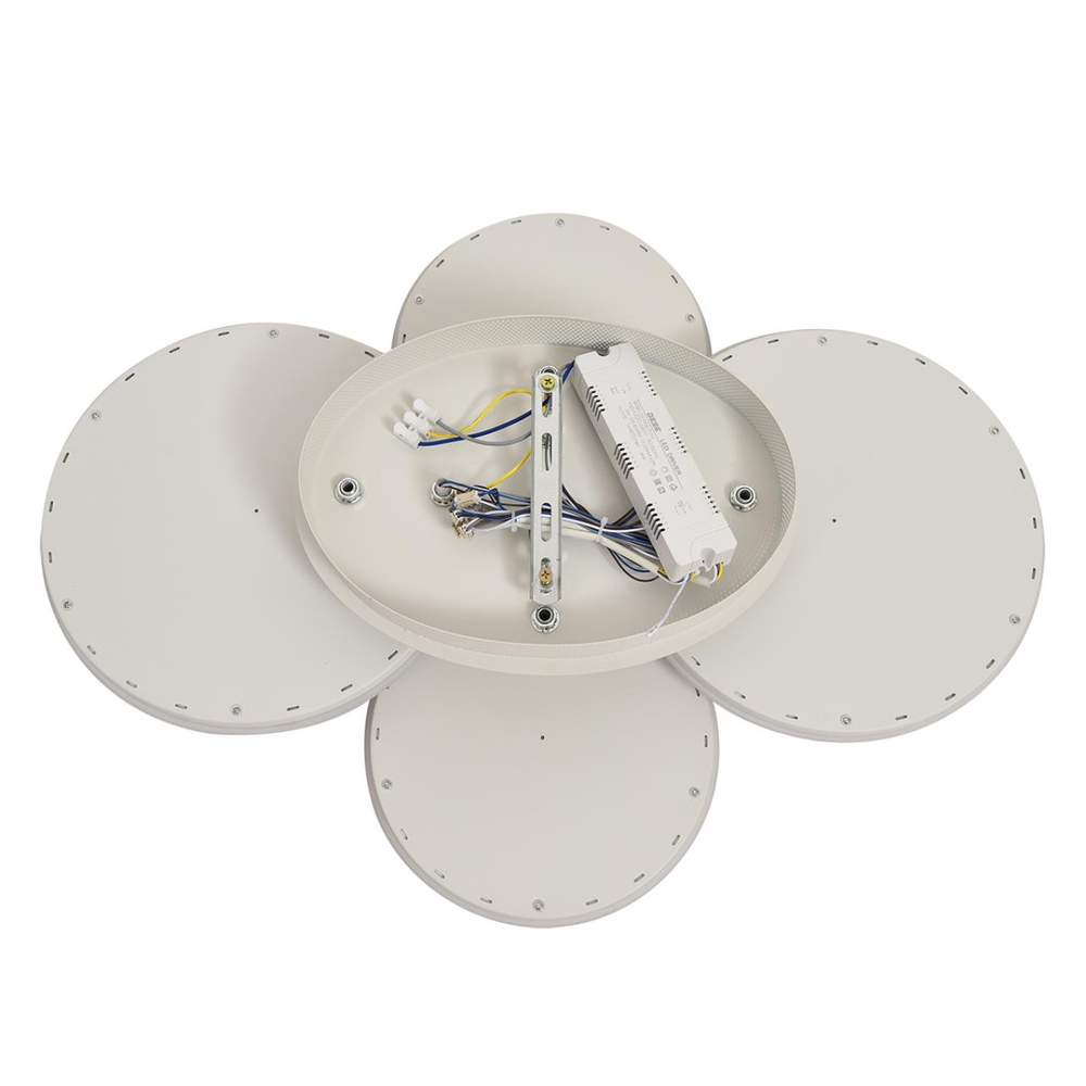 8380/95CL LN Умная люстра потолочная с ПДУ и голосовым управлением LED 95W 3000-6500К 220V LEDIO