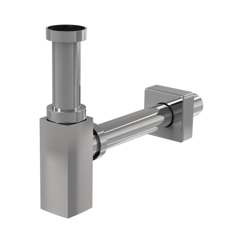 Сифон дизайн д/умыв квадрат цельномет A401 08845