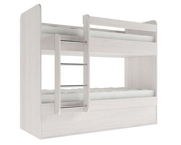 Кровать ОНТАРИО 1800-700 /1832*1604*852/ левая сосна астрид / ирис