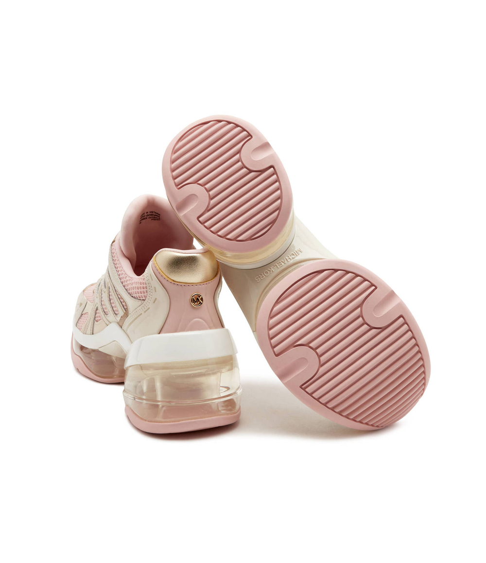 Кроссовки RUBBER Michael Kors - розовый(43F3OLFS4D)