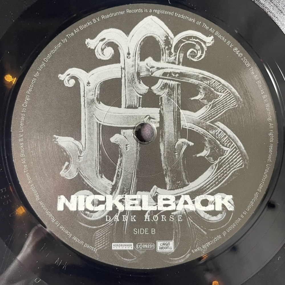 Винтажная виниловая пластинка LP Nickelback Dark Horse (EU 2008)