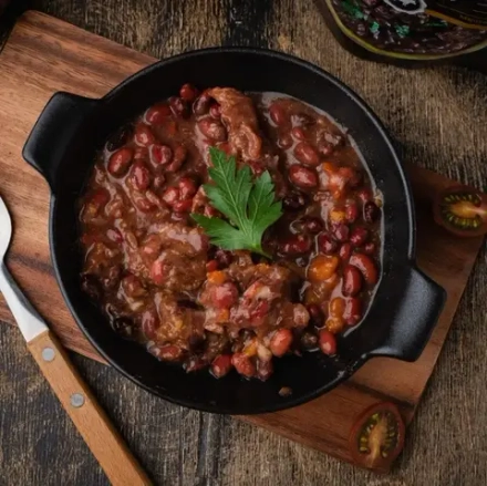 Говядина с фасолью Кронидов