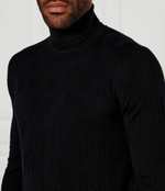 Шерстяной гольф Karl Lagerfeld - черный(655016 544399)