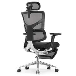 Кресло EXPERT 2 SAIL RSAM 01(сидение MAX с подножкой, подлокотник 6D(360), сетка черн/каркас черн)