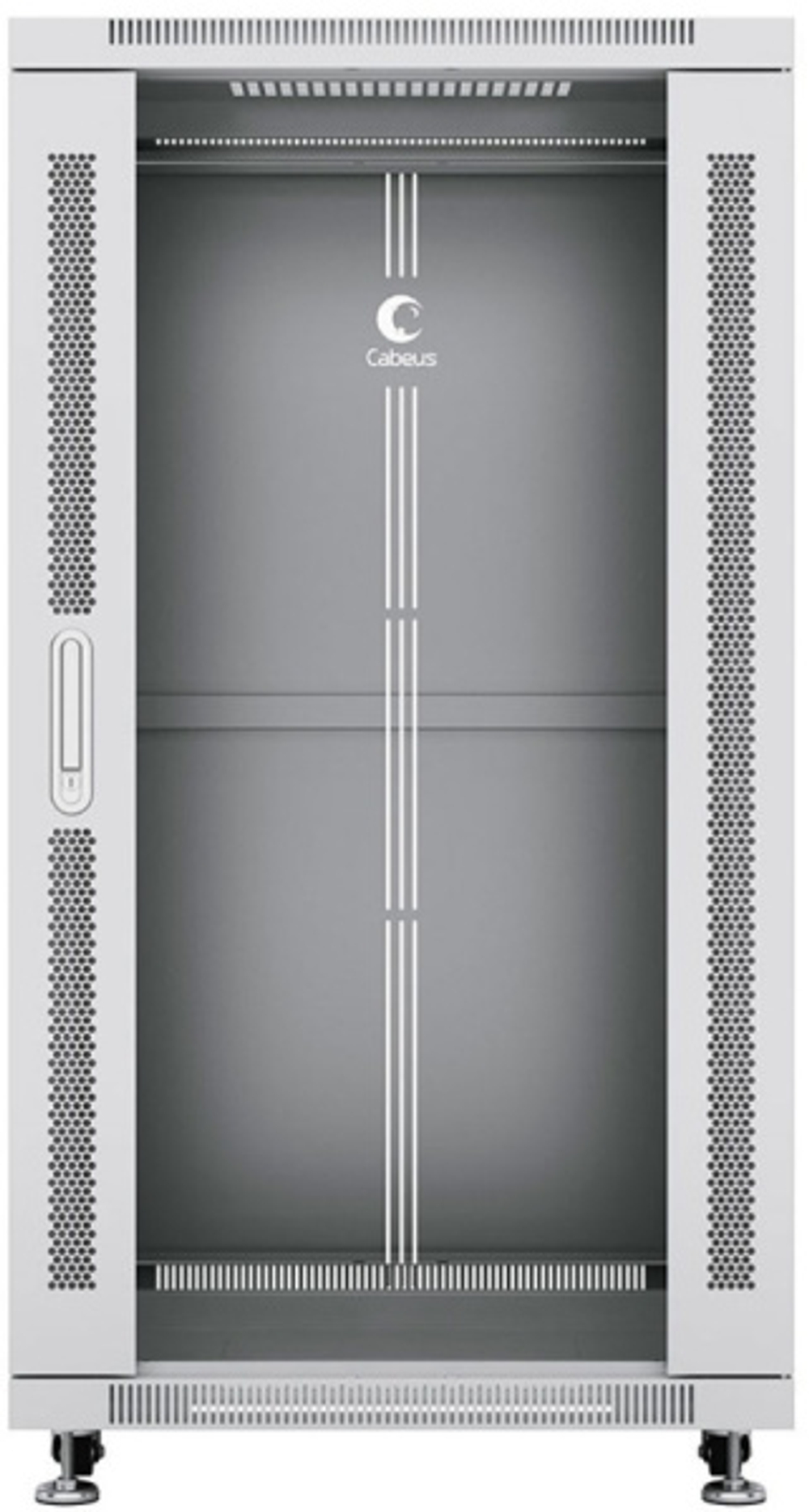 Шкаф напольный 19", 18U Cabeus SH-05C-18U60/100