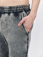 Шорты garment dyed (хаки)