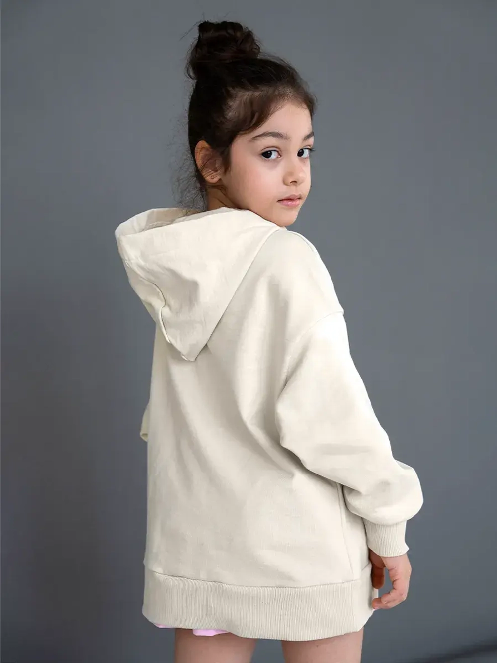 Толстовка для девочки с принтом в школу