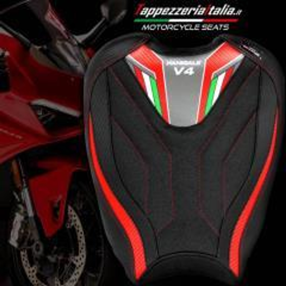 Ducati Panigale V4 2018-2021 Tappezzeria Italia Чехол для сиденья Ультра-сцепление (Ultra-Grip)
