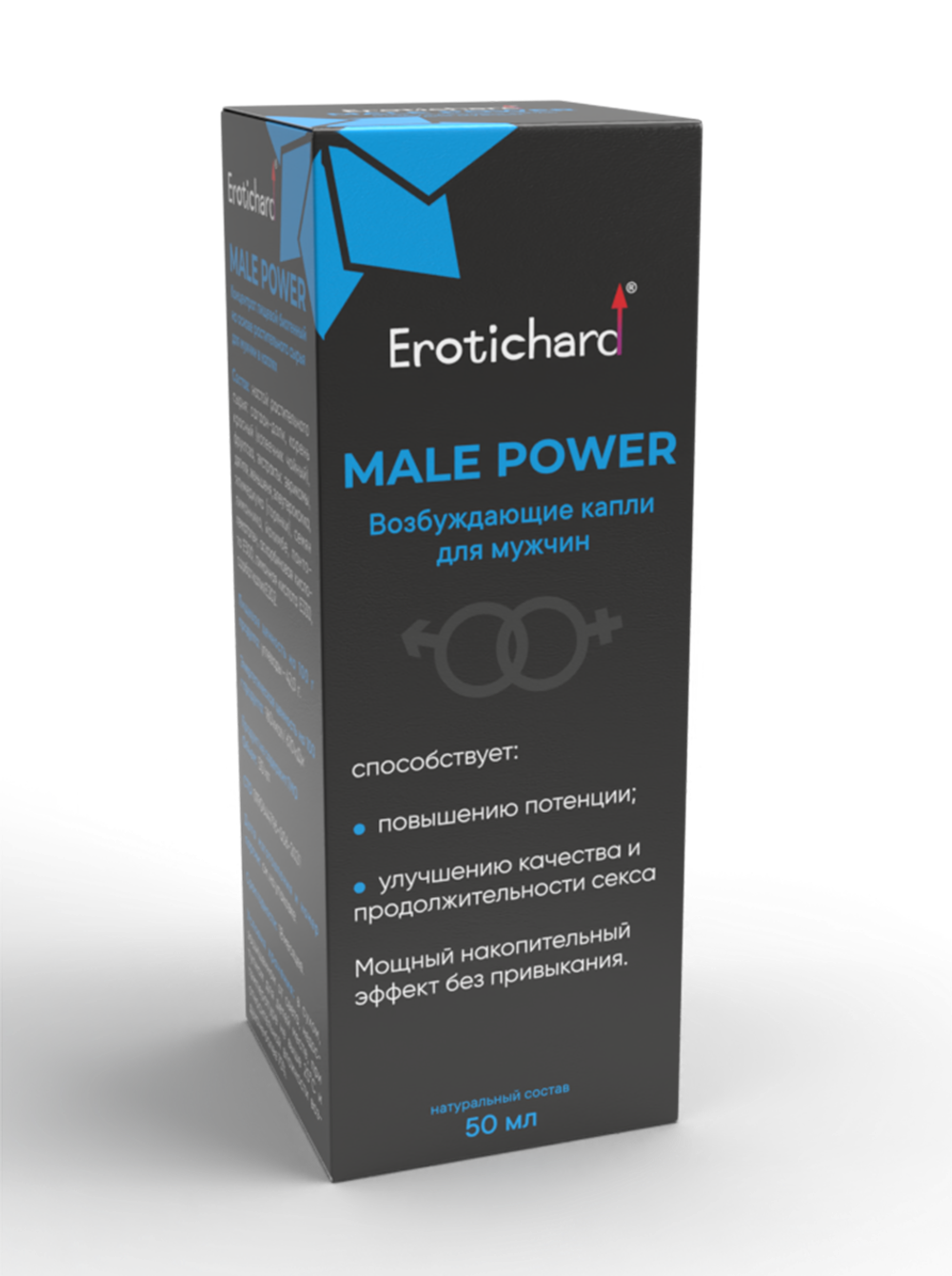 Капли Erotichard male power для мужчин 5218Eh