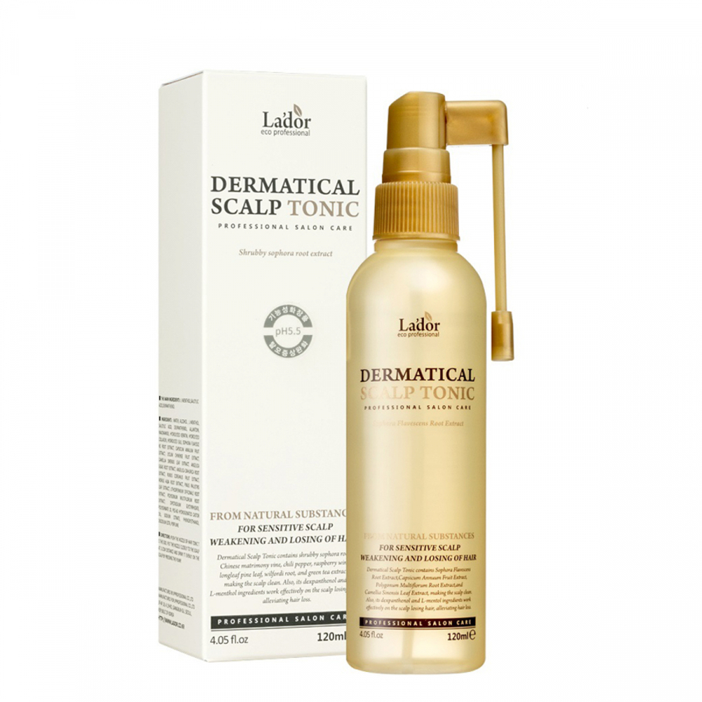 La'dor Dermatical Scalp Tonic Тоник для кожи головы против выпадения волос 120мл