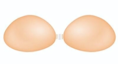 Силиконовый бюстгальтер без бретелей INVISIBLE BRA SILICONE (Размер: 90C) (Цвет: телесный)