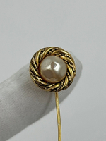 Брошь булавка с «жемчугом» Chanel